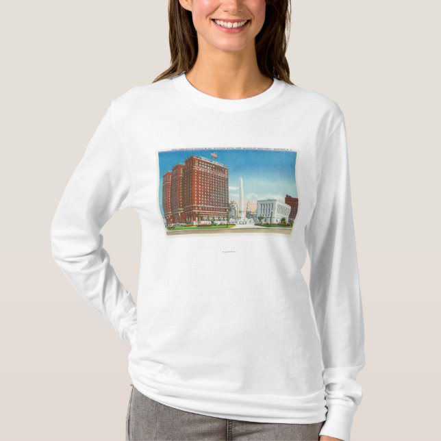 NY State Office, Statler Hotel T-Shirt (Front)