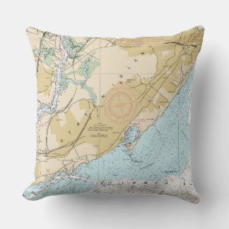 NY_Staten Island Throw Pillow