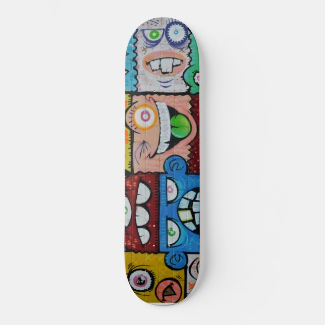 NY street art skateboard (Front)
