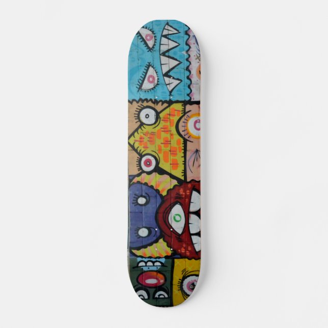 NY street art skateboard (Front)