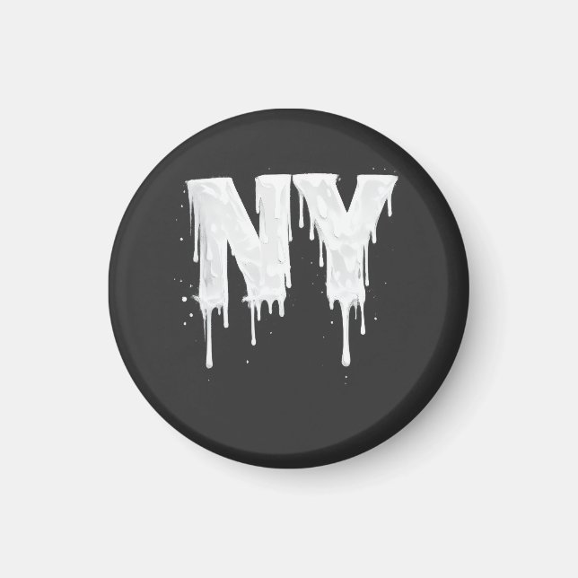 NY Street Vibes Magnet (Front)