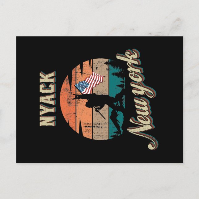 Nyack New York Postcard (Front)