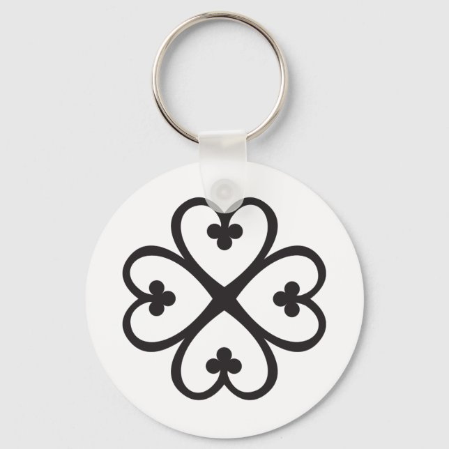 Nyame Dua | God's presence and protection Keychain (Front)