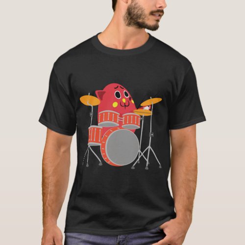 Nyango Star Drumset Nyango lover    T_Shirt