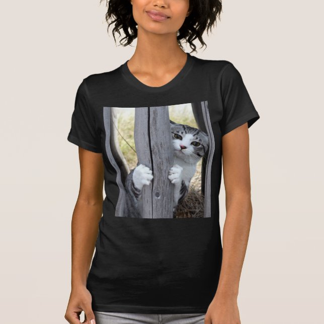 Nyankichi, A Stray Cat T-Shirt (Front)