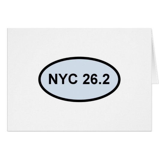 nyc 26.2 pride 2.0 cards (Front Horizontal)