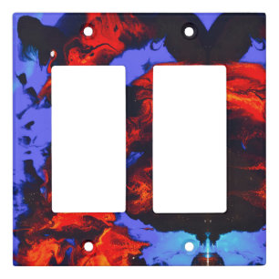 NYC ABSTRACT LIGHT SWITCH COVER
