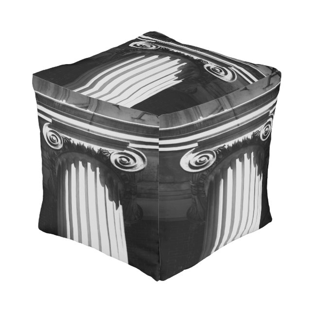 NYC Architecture I Pouf (Angled Front)