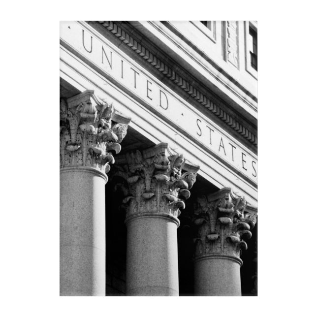 NYC Architecture VIII Acrylic Print (Front)