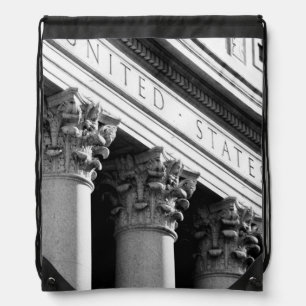 NYC Architecture VIII Drawstring Bag