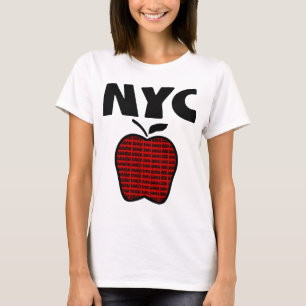 NYC - Big Apple With All 5 Boroughs T-Shirt
