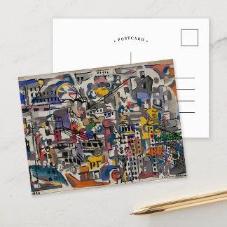 NYC Bird’s Eye View | Joaquín Torres-García Postcard