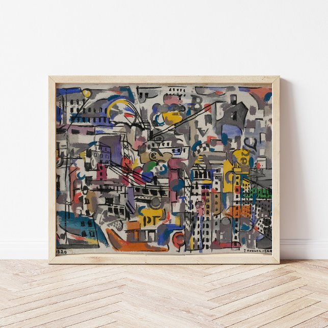 NYC Bird’s Eye View | Joaquín Torres-García Poster (Creator Uploaded)