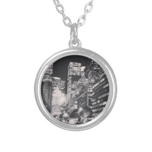 NYC Black & White Necklace