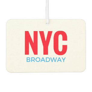 NYC Broadway Air Freshener