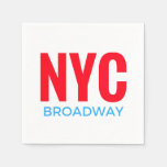 NYC Broadway Paper Napkins
