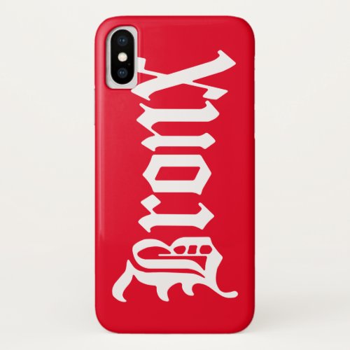 NYC Bronx Vintage GothicNew York City iPhone case