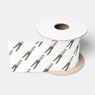 NYC Brooklyn BK Hipster Girl New York City Ribbon