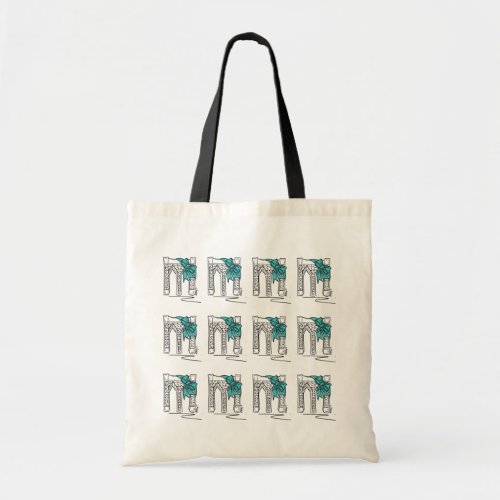 NYC Brooklyn Bridge Christmas Hanukkah Holiday NY Tote Bag