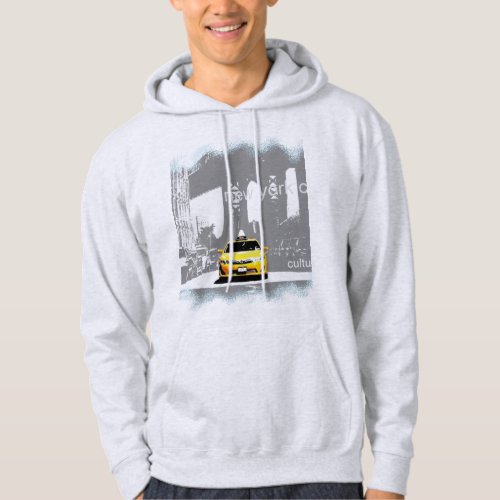 Nyc Brooklyn Bridge Yellow Taxi New York City Hoodie