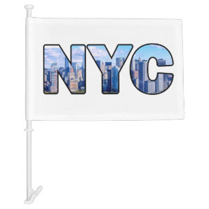 NYC CAR FLAG