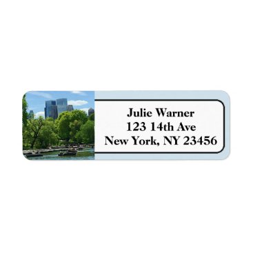 NYC Central Park Return Address Stickers NYC Central Park Return Address Stickers