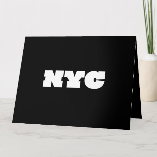 NYC Classic Card (Front)