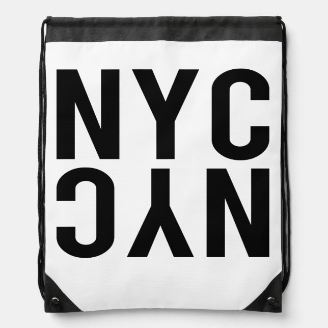 NYC Drawstring Backpack (Front)