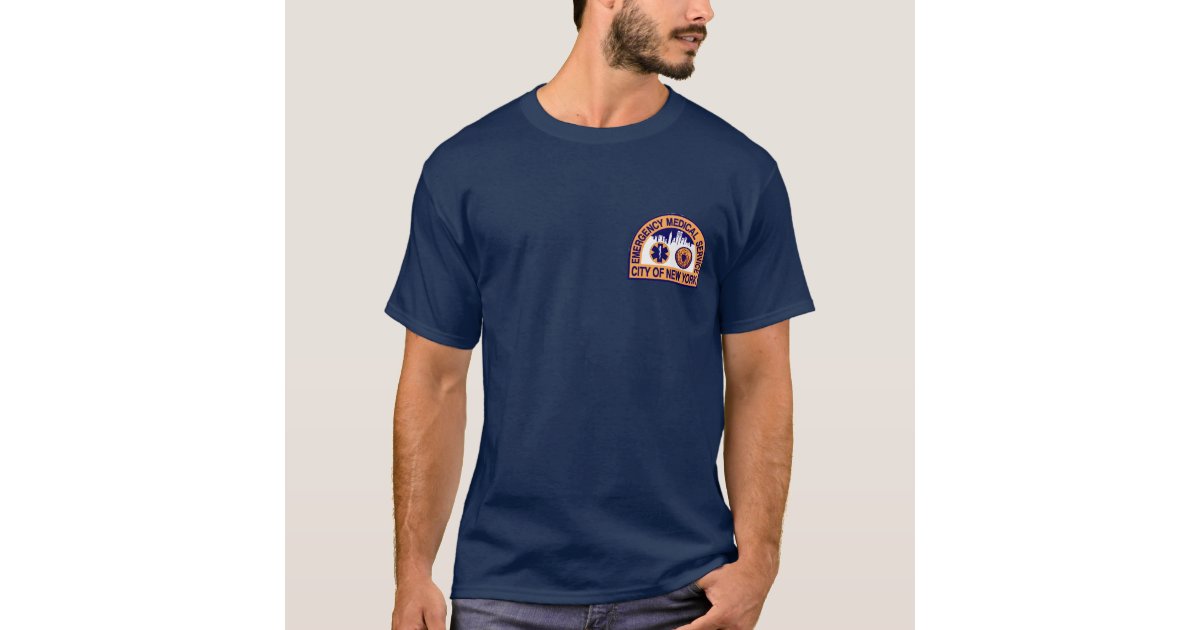 FDNY T-SHIRT, Officially Licensed Crewneck New York Fire Department At