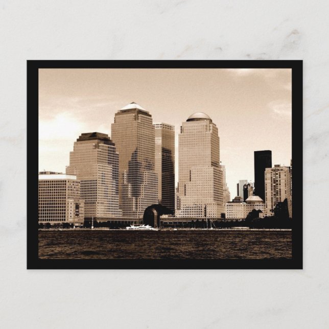 NYC Financial District Postcard (Front)