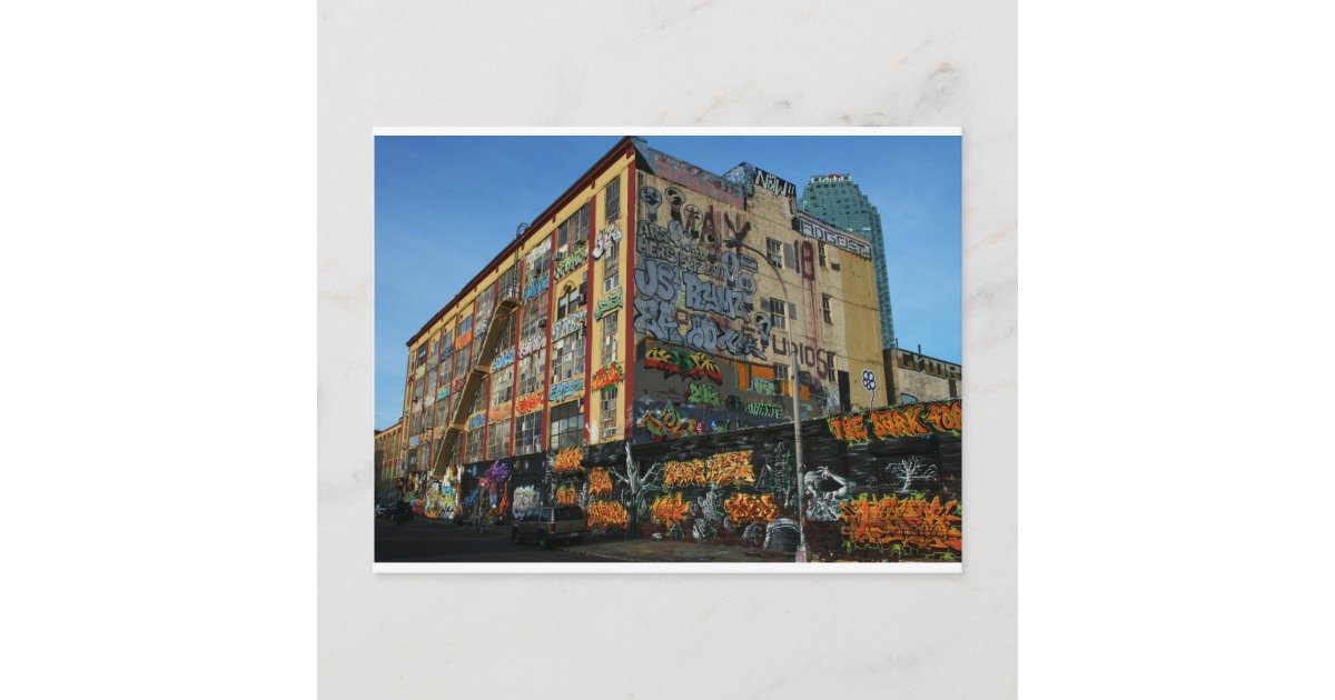 nyc graffiti sick styles postcard | Zazzle