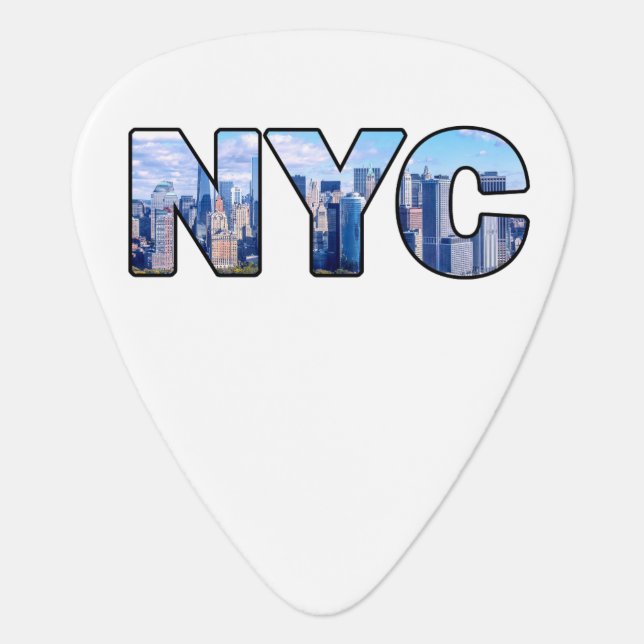 NYC GUITAR PICK (Front)