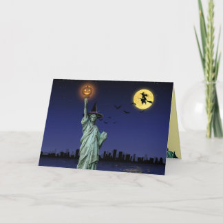 NYC Halloween Greeting Card