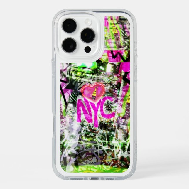 nyc I love NY city graffiti  Speck iPhone Case (Front)