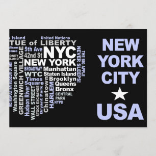 NYC invitation - customize!