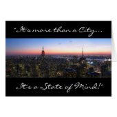 NYC, "It's more than a City... (Front Horizontal)