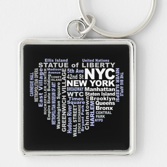 NYC keychain (Front)