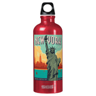 NYC - Lady Liberty Water Bottle