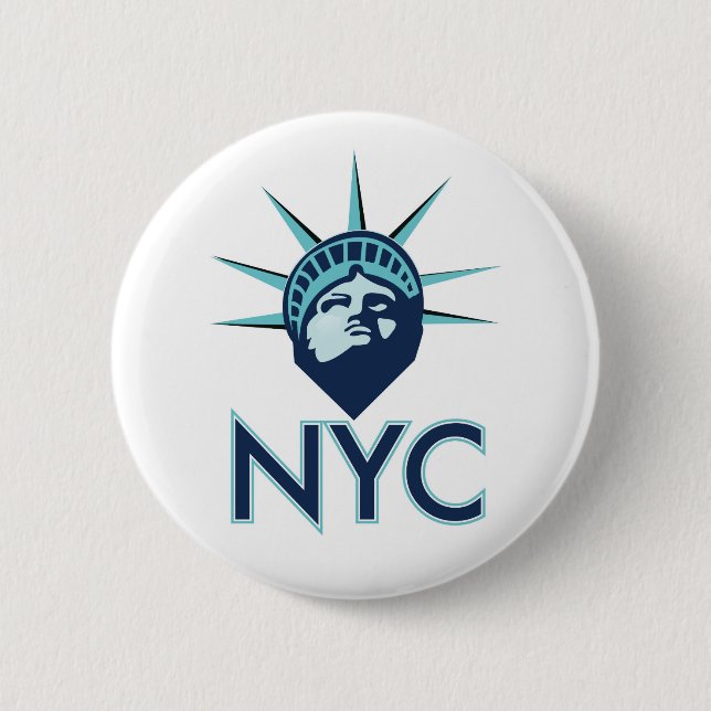 NYC Liberty Button (Front)