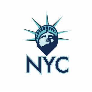 NYC Liberty Cutout