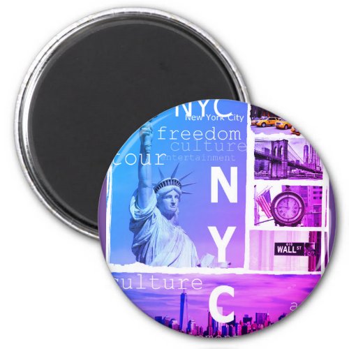 Nyc Liberty Statue New York City Magnet