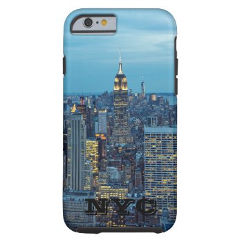 Nyc Lights Tough Iphone 6 Case by jonicool at Zazzle