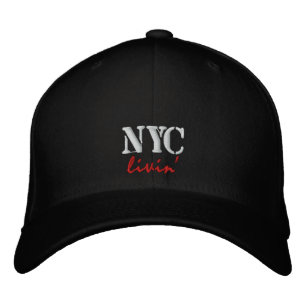 NYC livin' Embroidered Cap/Hat Embroidered Baseball Hat