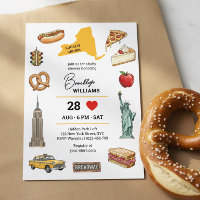 NYC Locally Grown Icon Sketch Baby Shower