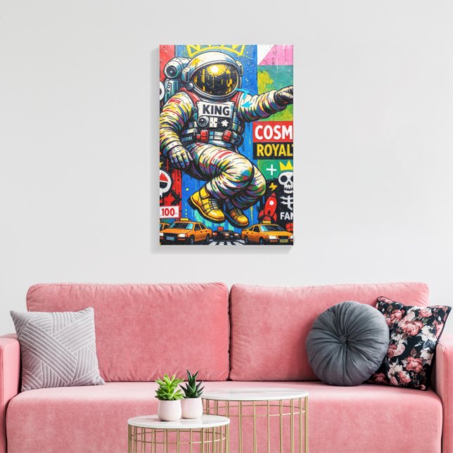 NYC MAJESTY-4 CANVAS PRINT (Insitu(LivingRoom))