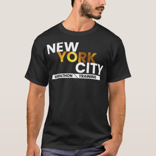 NYC Marathon Training Gear for Runners  T_Shirt