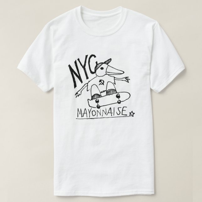 NYC Mayonnaise T-Shirt (Design Front)