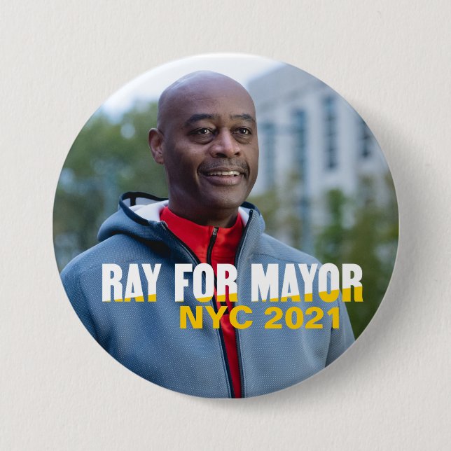 NYC Mayor 2021 Ray McGuire Button (Front)