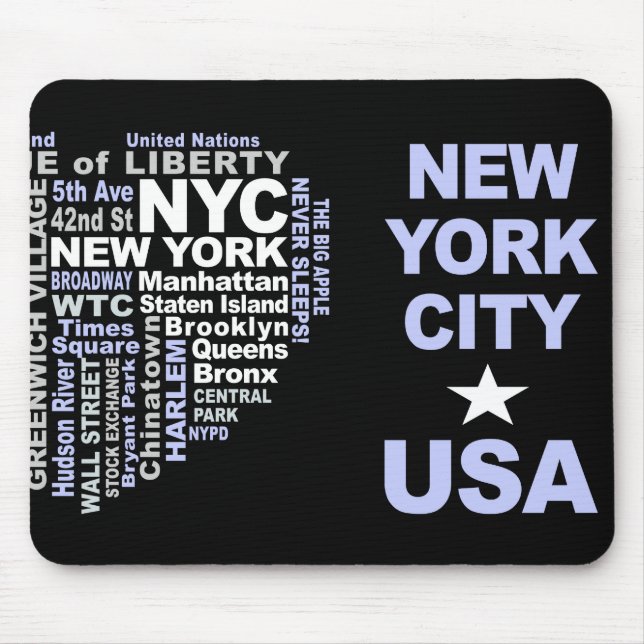 NYC mousepad (Front)