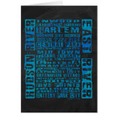 NYC Neighborhoods Blue (Front)